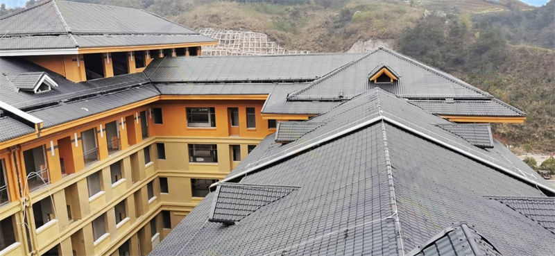 济南树脂瓦：解决屋面漏水的理想选择